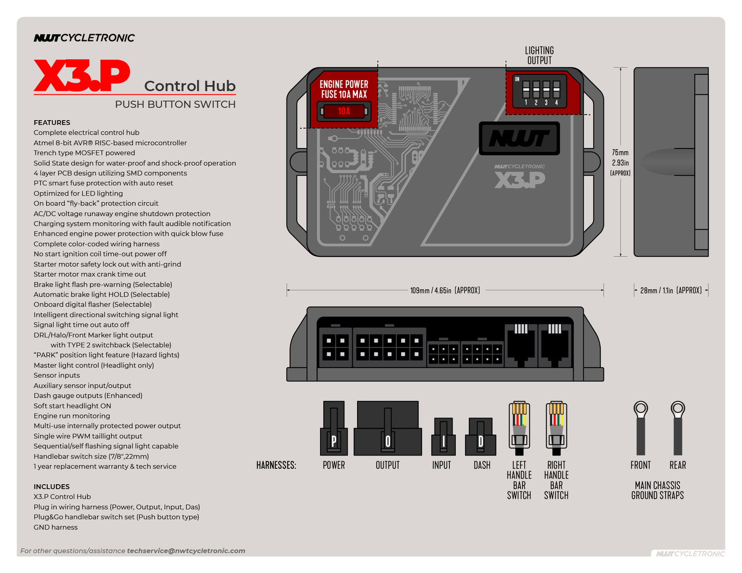 X3.P CONTROL SYSTEM - X3.P BESTURINGS MODUUL -  SOLD OUT